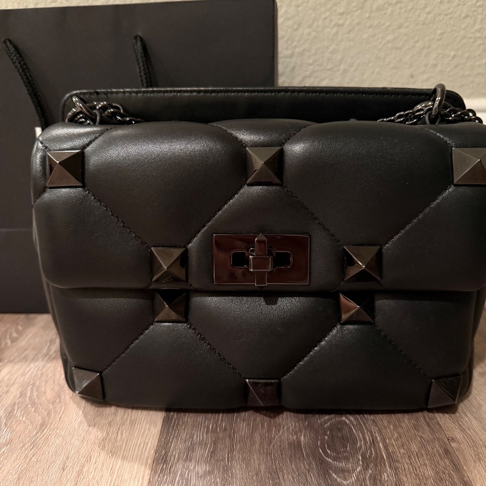 Black Studded Valentino Bag